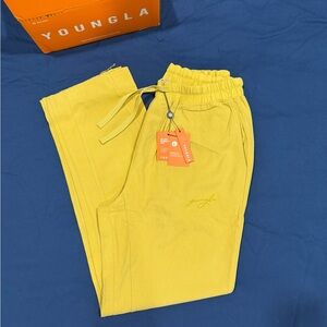 YoungLA Yellow Vibrant Casual Pants